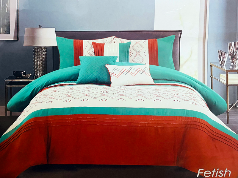 Fetsh 6pc Comforter Set