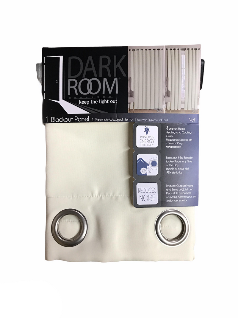 Neil Dark Room 99% Blackout Panel - 52" x 95"