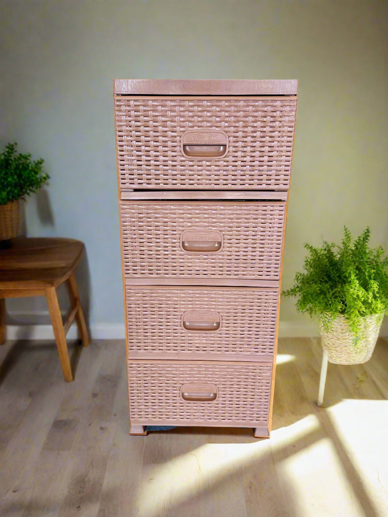 Rattan Design Drawers