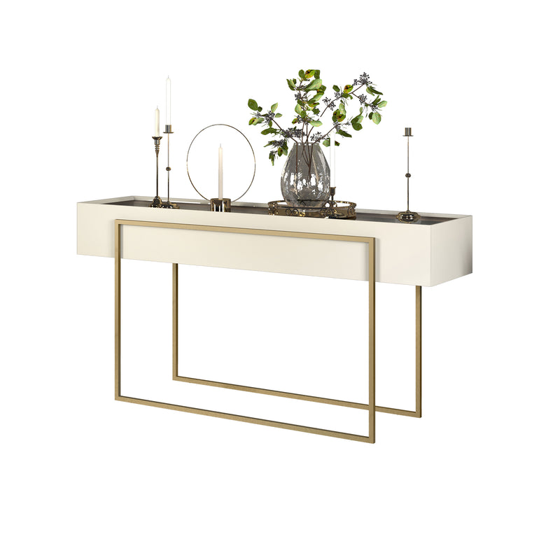Lorde Console Table - Off White