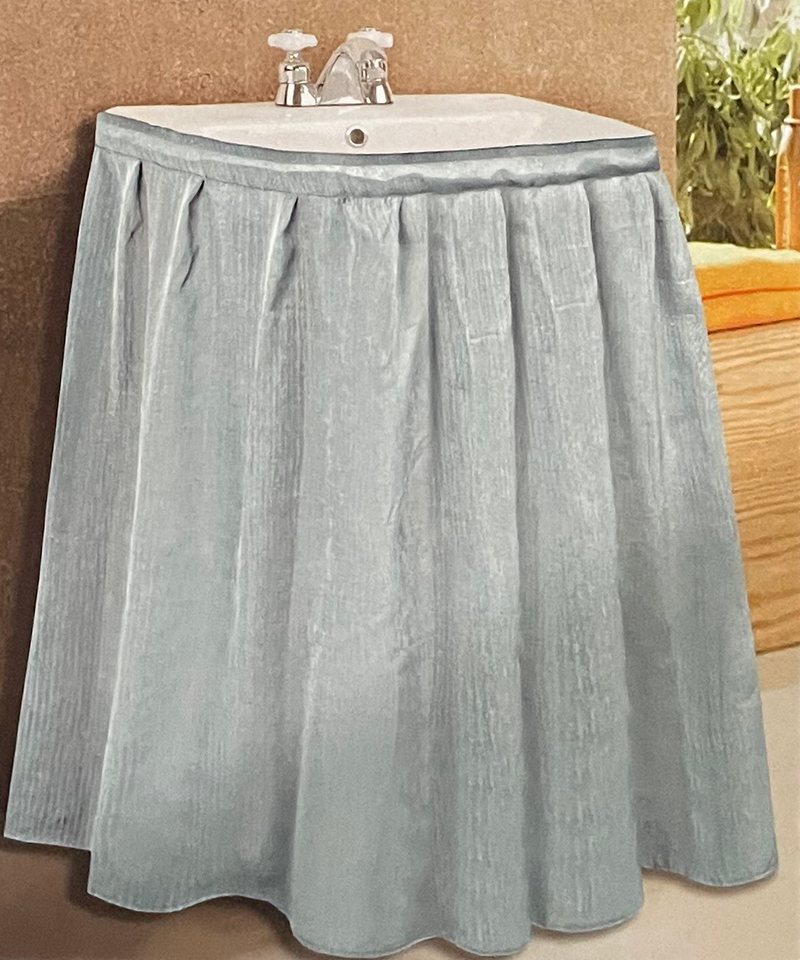 Linen Sink Skirt