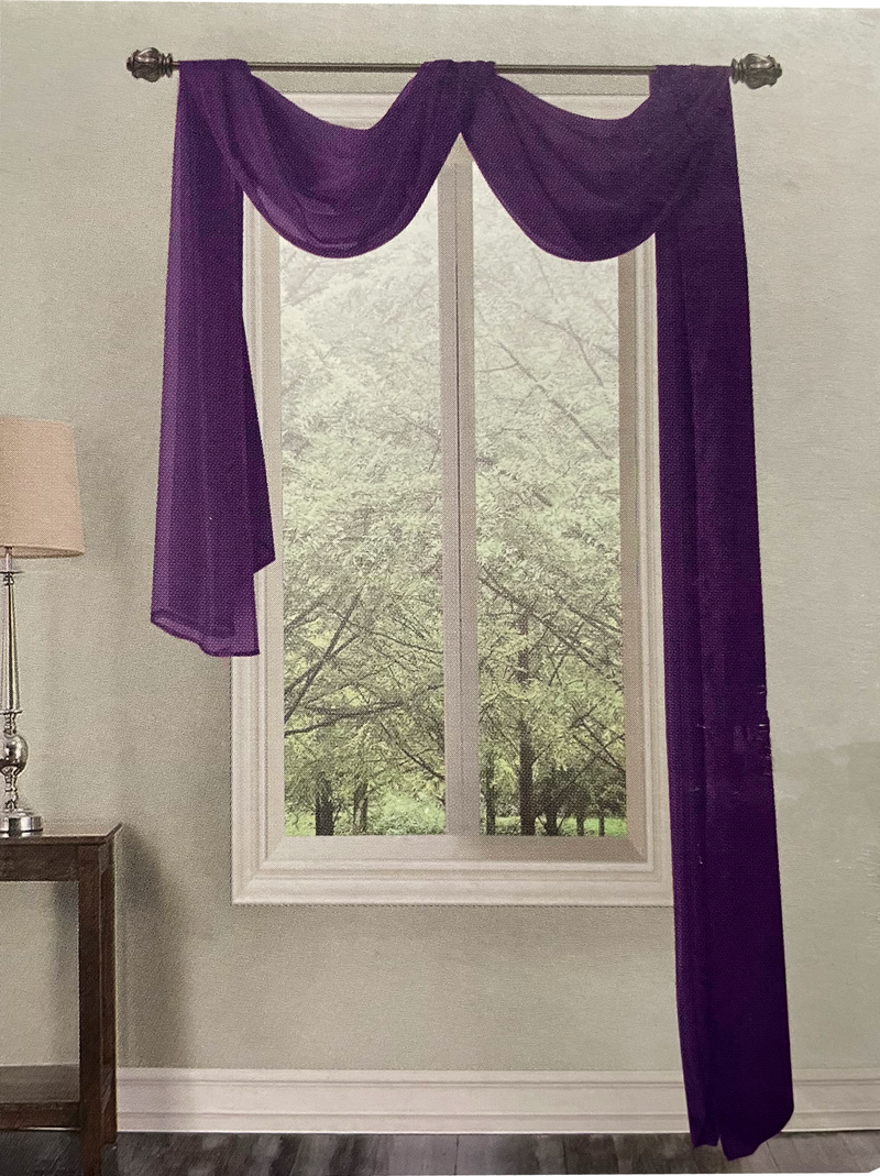 Celine One Voile Scarf 55" x 216"