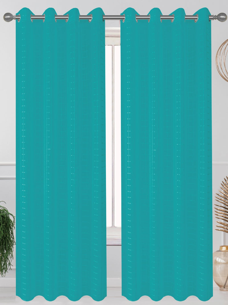 Demi Plaid Sheer Window Panel - 55" x 90"