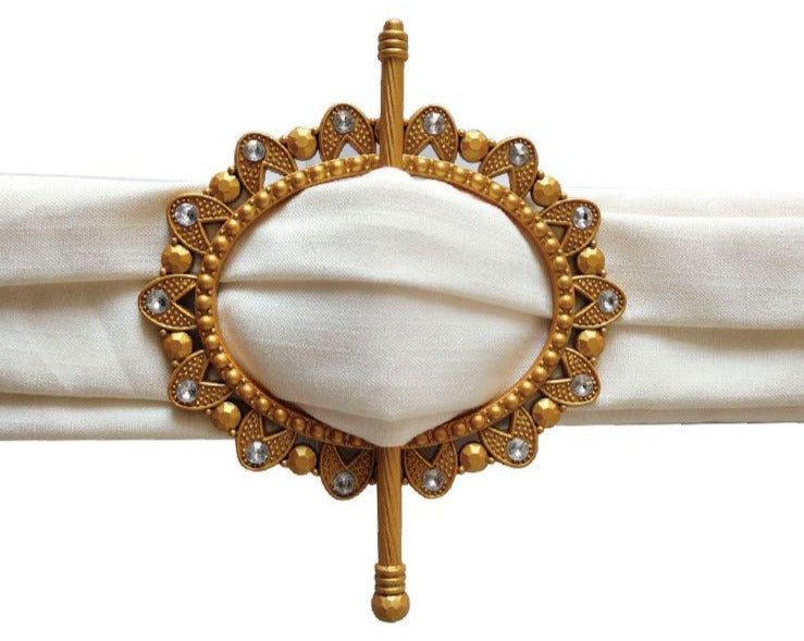 Oval Curtain Tie Back