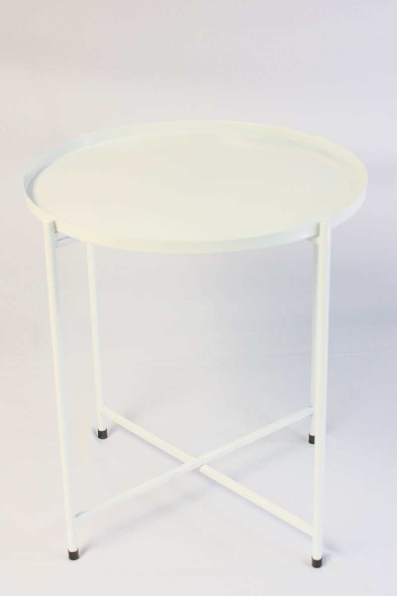 Coral Round Tray Table