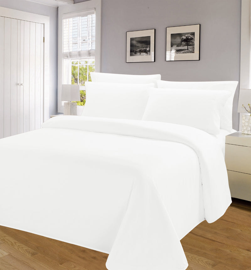 Winston Collection 4 Piece Solid 800 Sheet Set - TWIN