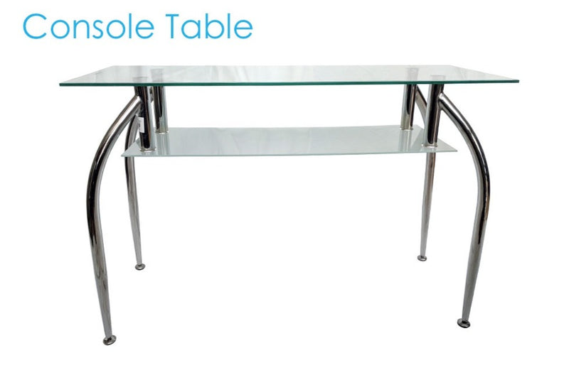 Glass & Metal Console