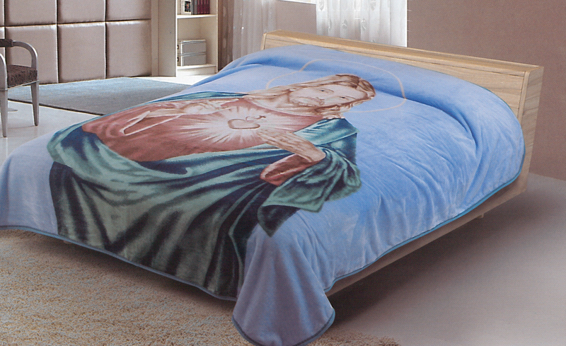 Printed Religious Blanket
